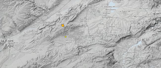 Localización de los seísmos