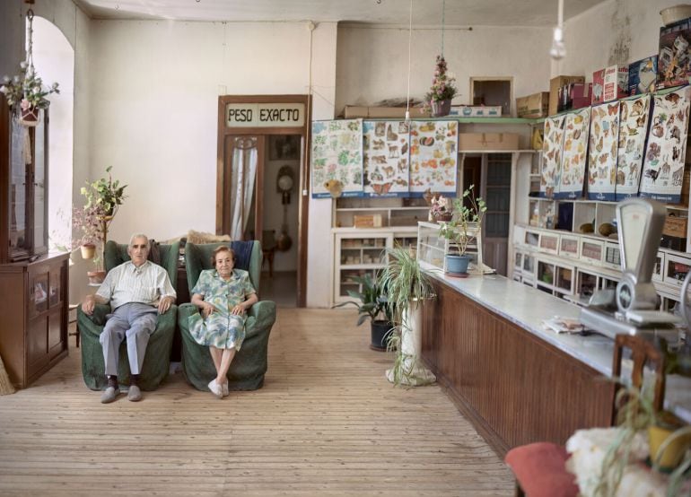 &#039;Valentín y Alicia&#039;, una de las fotografía expuestas en la muestra &#039;Cespedosa&#039;.