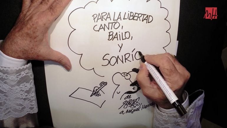 Viñeta de Forges para la UMH