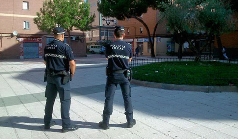 Policía de barrio en Getafe
