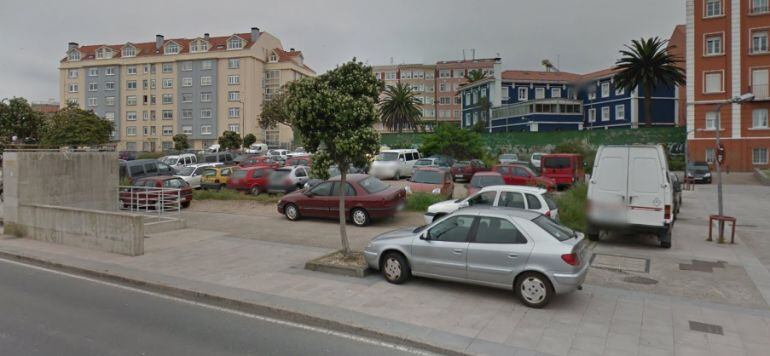 Vista aérea de A Maestranza