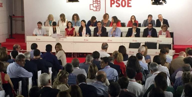 Reunión del Comité Federal del PSOE del 1 de octubre de 2016.