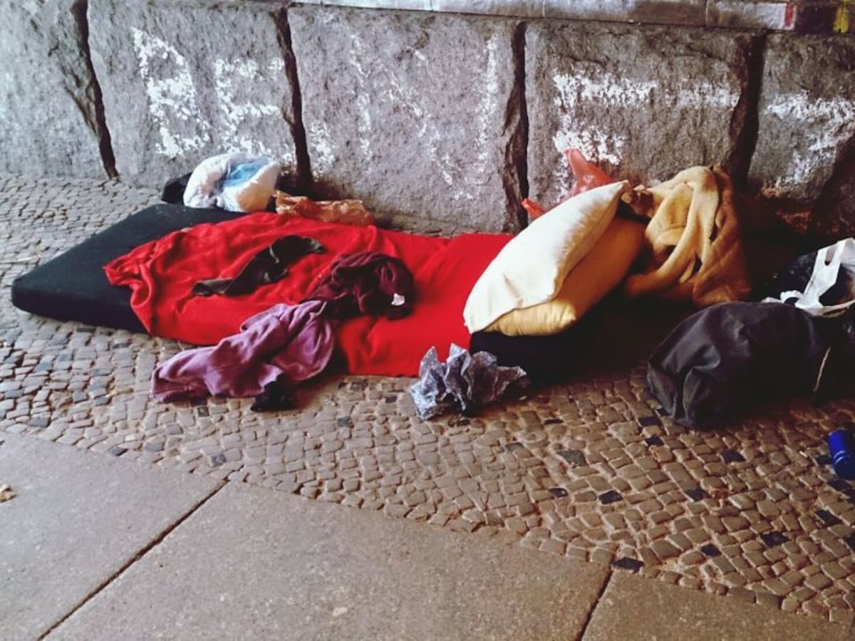 "Vivir en la calle es duro y monótono. Se te va el día en asearte o en lavar tu ropa"