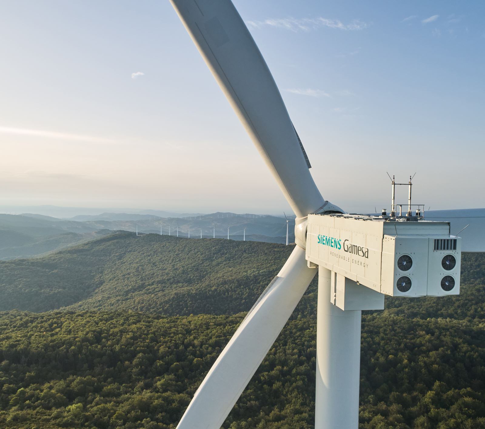 Aerogenerador de Siemens Gamesa