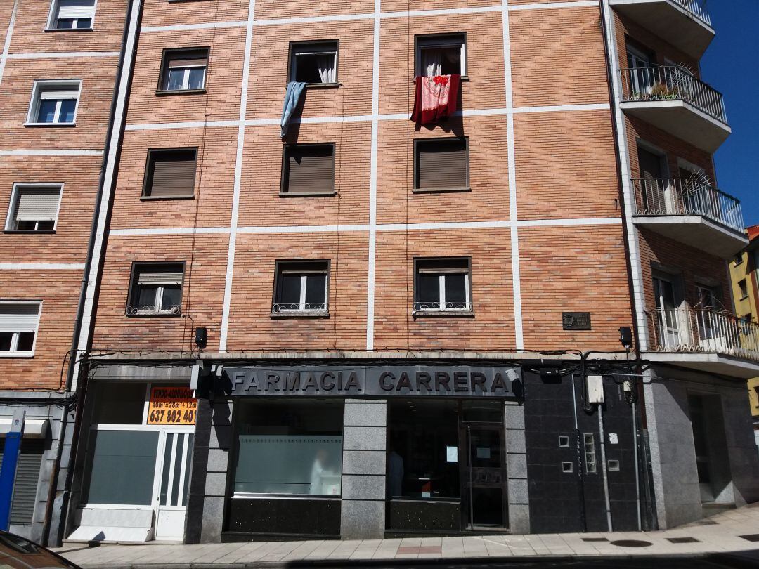Bloque de edificios en la calle Francisco Cambó donde tuvo lugar el suceso