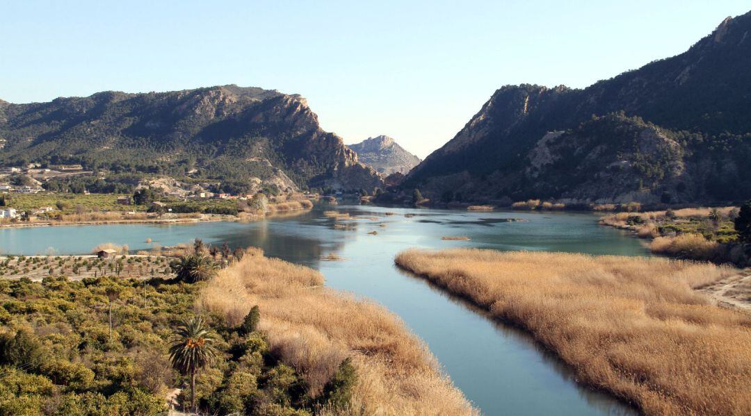 La Región de Murcia cuenta con numerosos enclaves naturales. Río Segura a su paso por Blanca