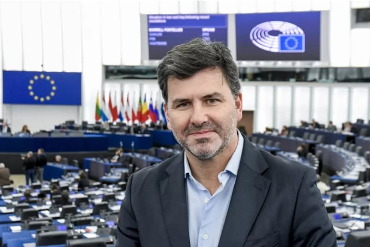 Nicolás González Casares, eurodiputado y candidato del PSdG-PSOE a las elecciones europeas