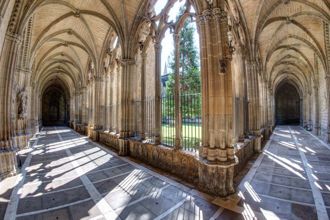 El claustro de la catedral de Pamplona