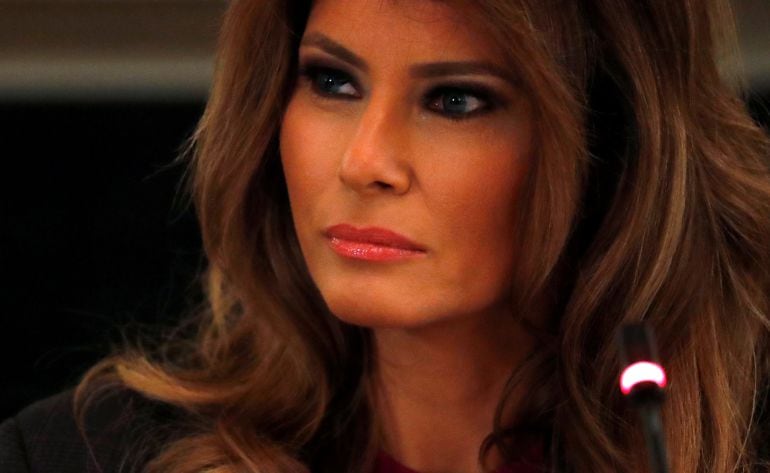 La primera dama de EEUU, Melania Trump