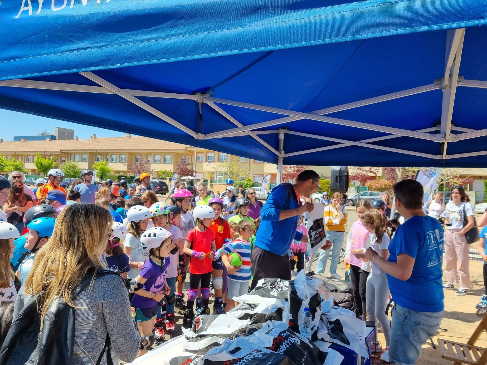 Día del patín solidario de Villaquilambre