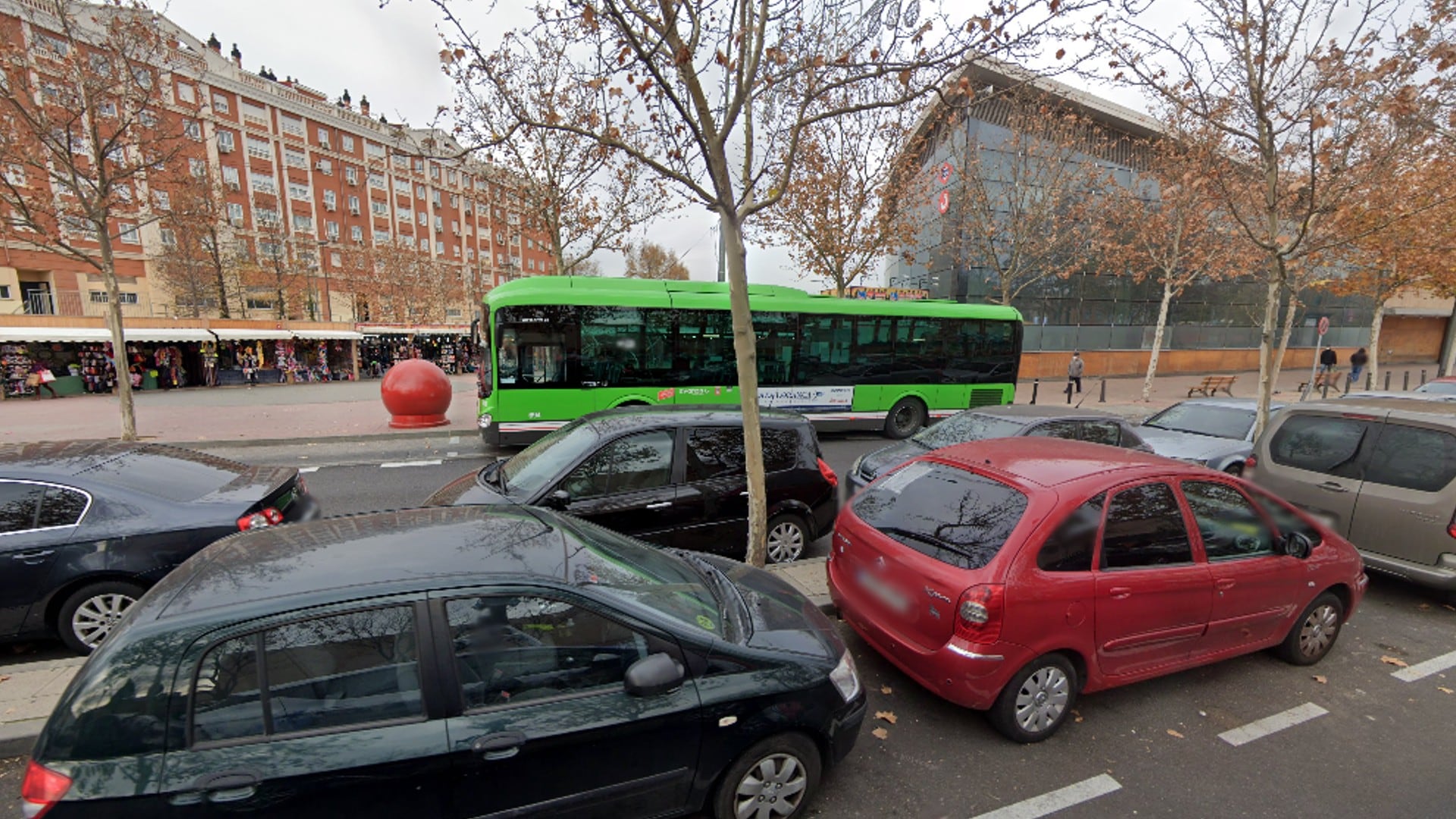 Un vehículo de Avanza Interurbanos en Getafe