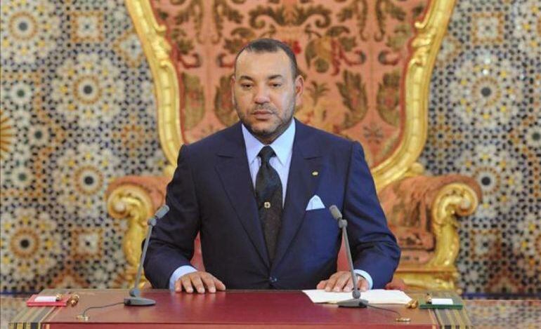 El rey Mohamed VI de Marruecos.