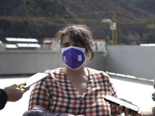 Antònia Escoda al 8M d'enguany.