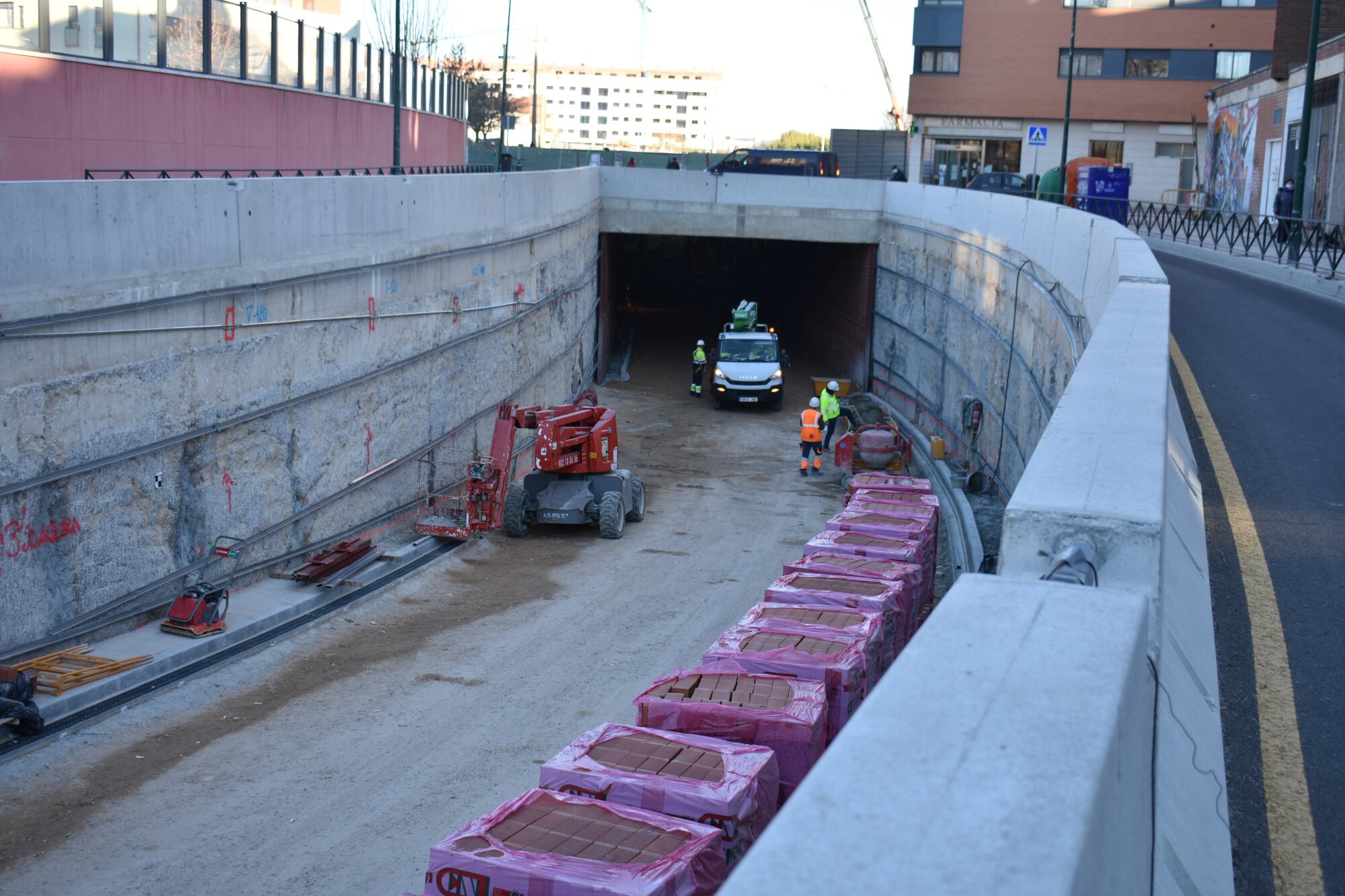 El túnel debería estar listo hoy, según la última fecha dada por Adif