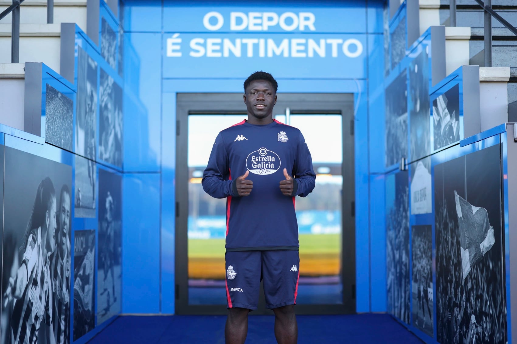 Mane, jugador del filial del Deportivo | Foto: RCDeportivo