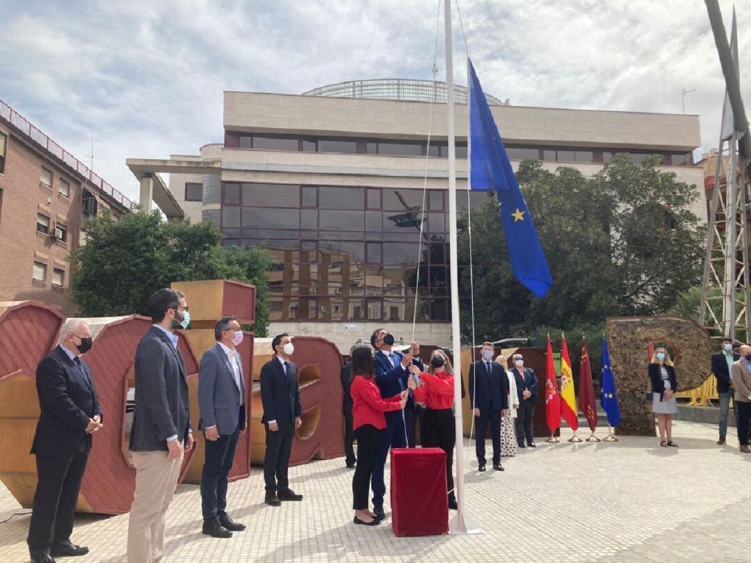 Acto en Plaza de Europa (Murcia)