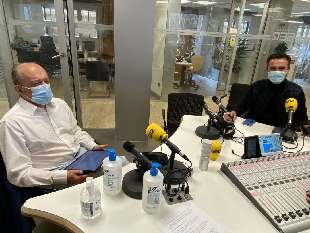 Evaristo Arzalluz y Enrique García