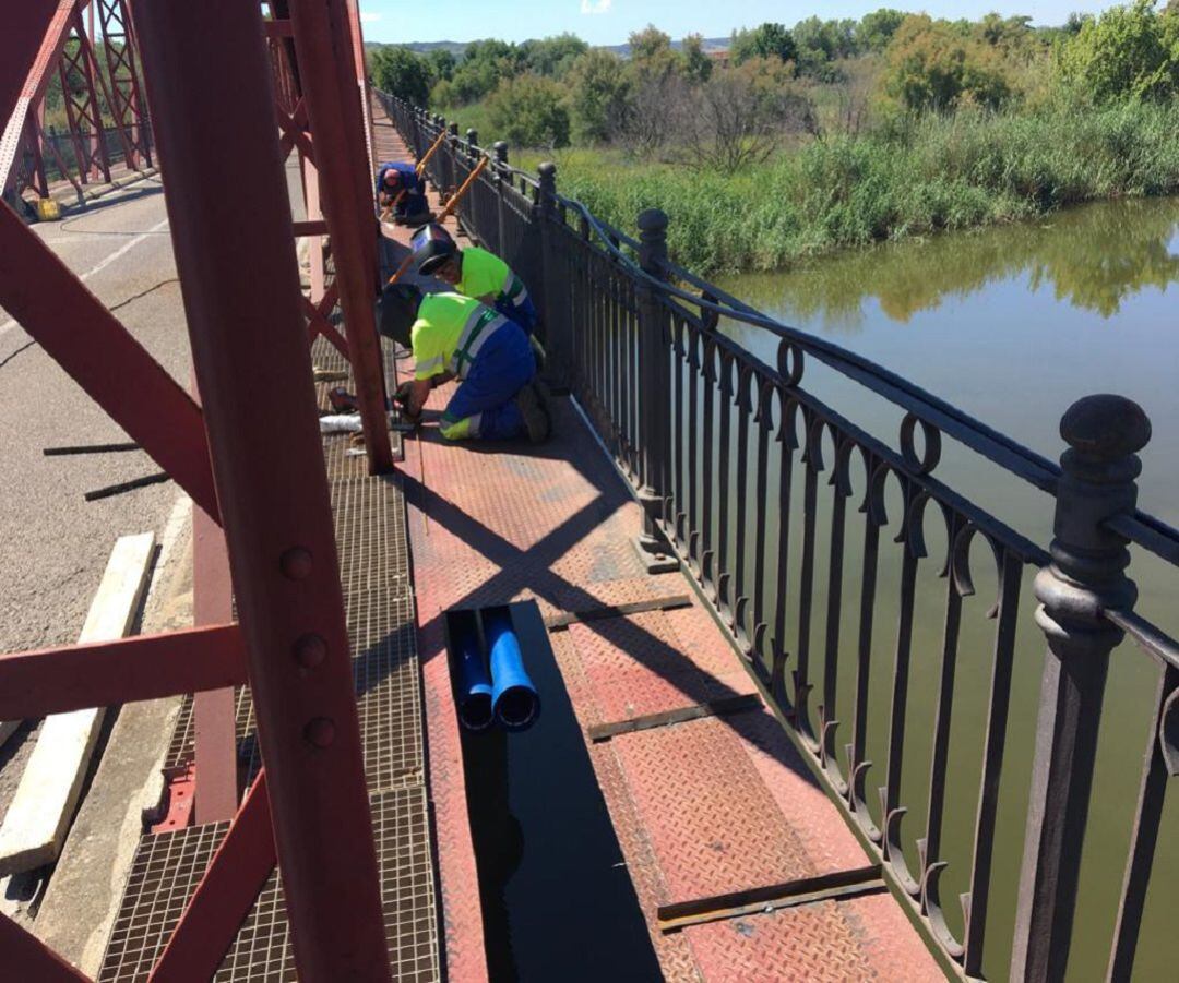 Obras Puente de Hierro