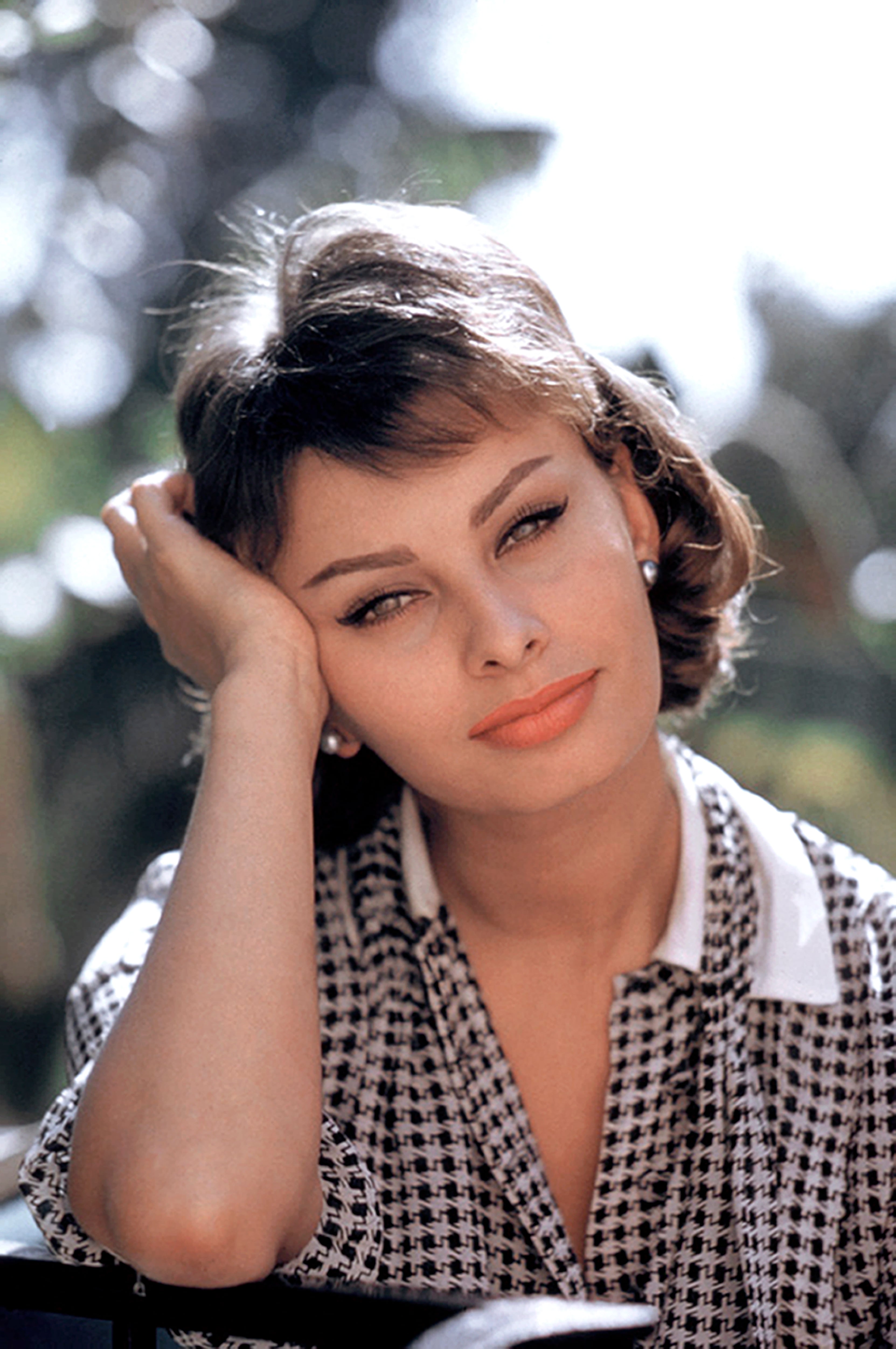 Sophia Loren portrait on August 20, 19581 in Los Angeles, California. (Photo by Richard C. Miller/Getty Images)