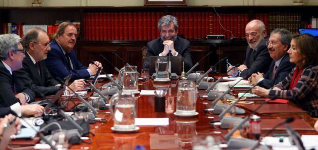 Lesmes preside el pleno de octubre en el que se optó por paralizar los nombramientos