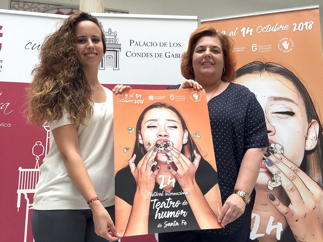 Presentación del festival a cargo de la diputada de Cultura, Fátima Gómez, y de la concejala responsable de Santa Fe, Patricia Carrasco