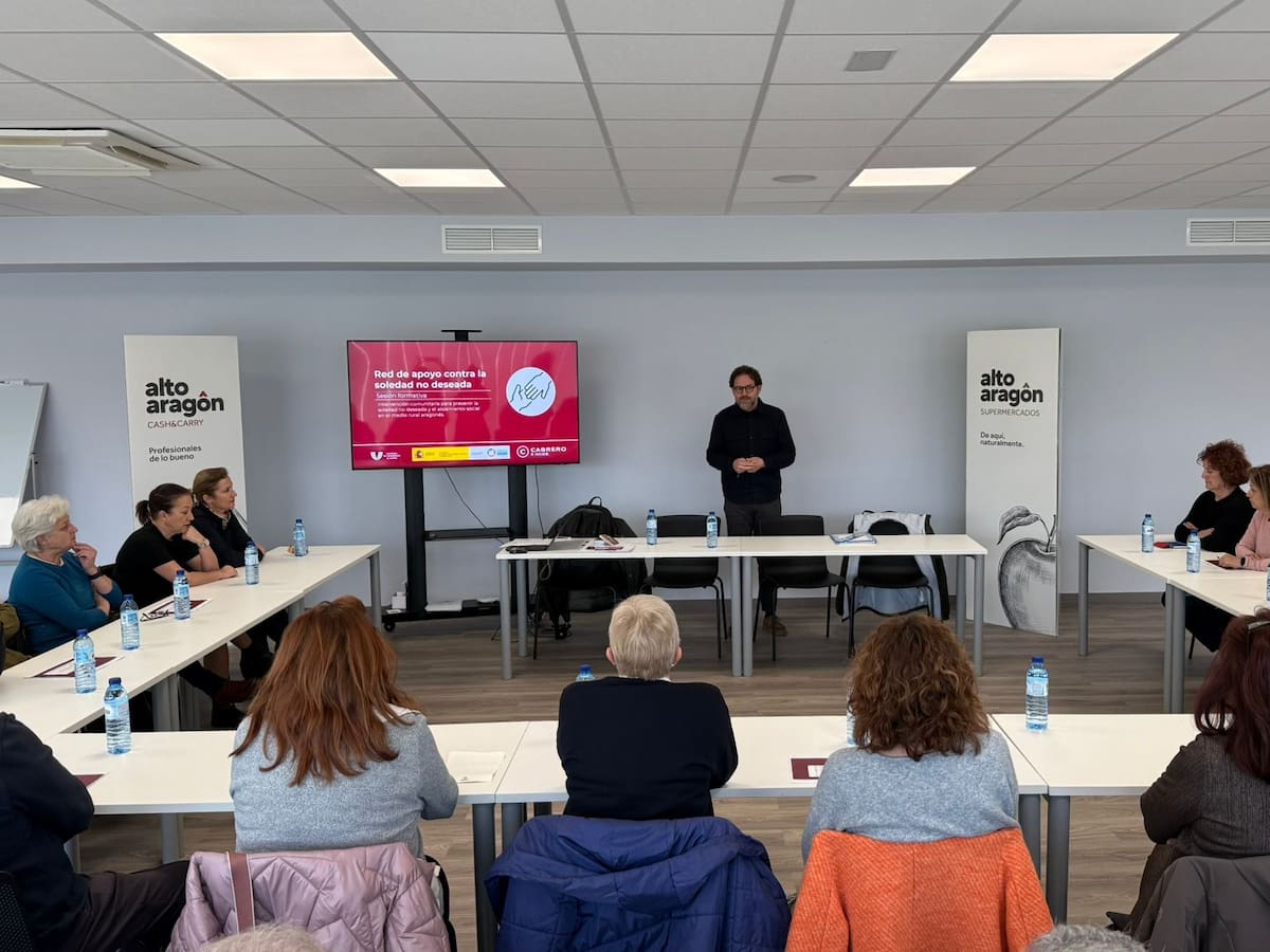 Supermercados Altoaragón se suma al proyecto “Con Sentido” para reforzar la detección de la soledad no deseada en Huesca