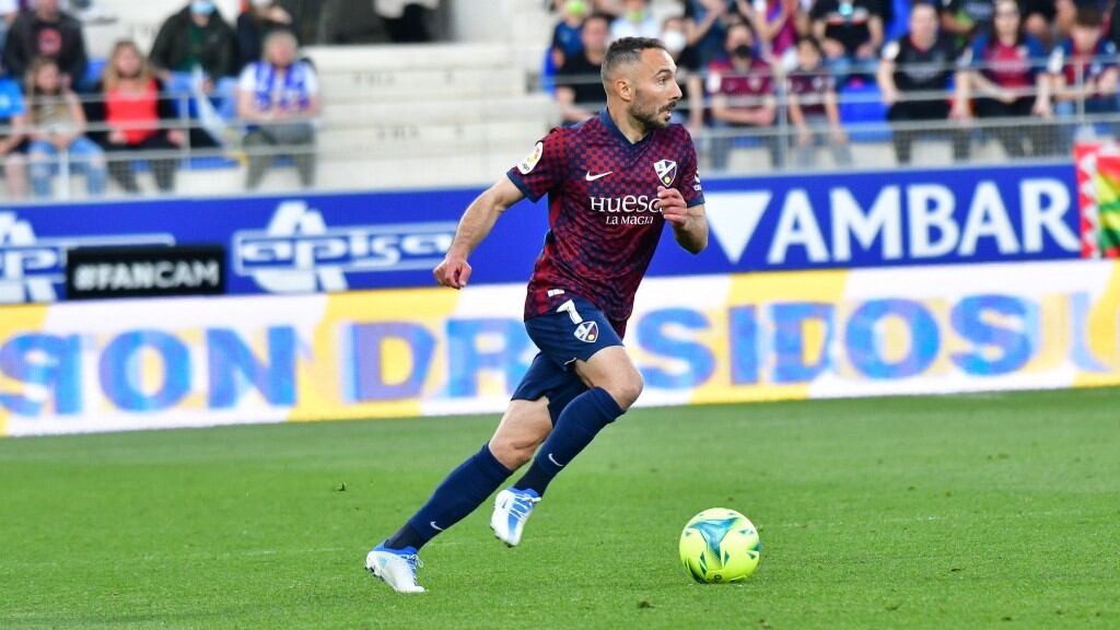 David Ferreiro, jugador de la SD Huesca