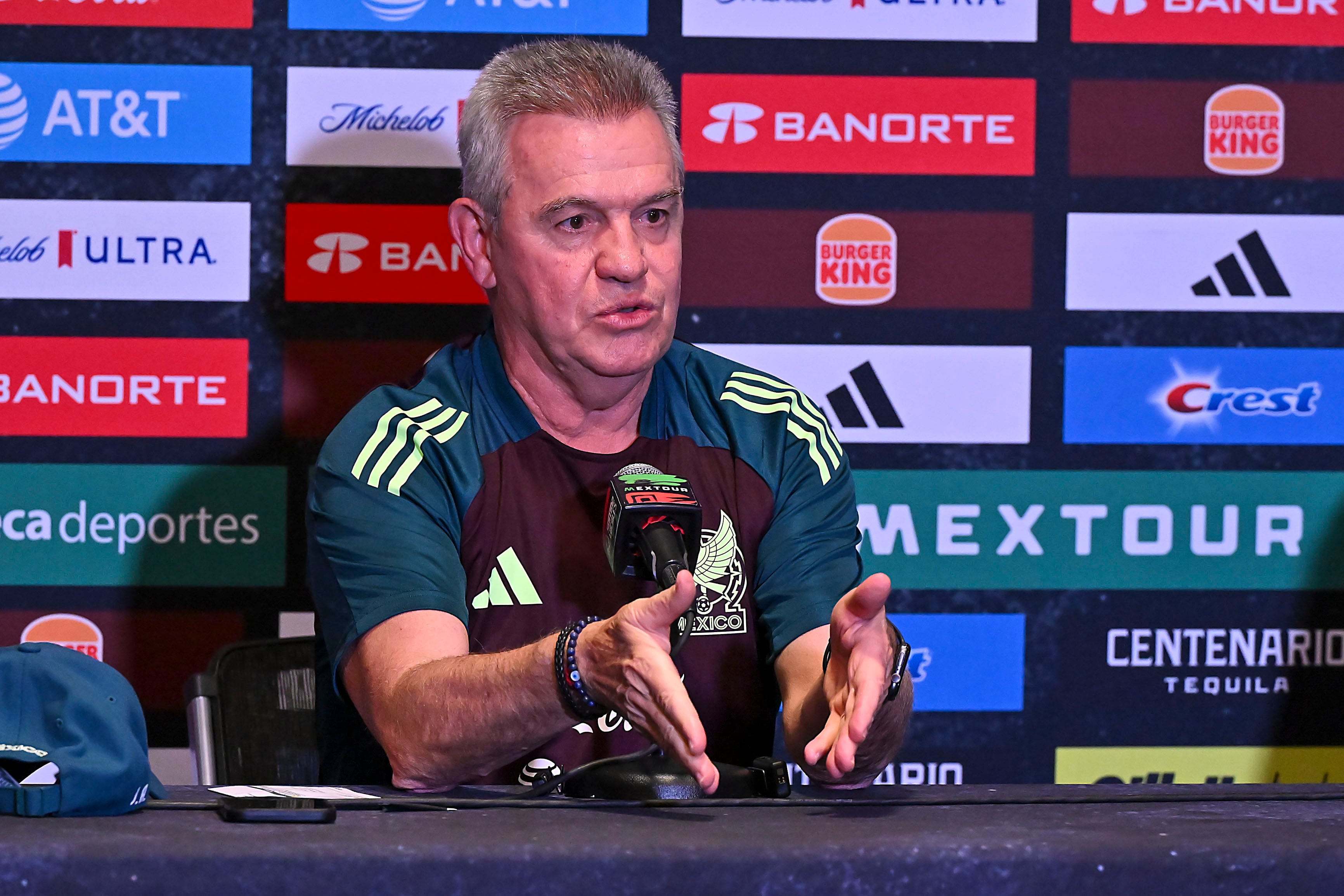 Javier Aguirre, seleccionador de México.