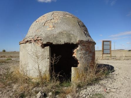 Una de las construcciones que nos encontramos en uno de los paseos por la localidad