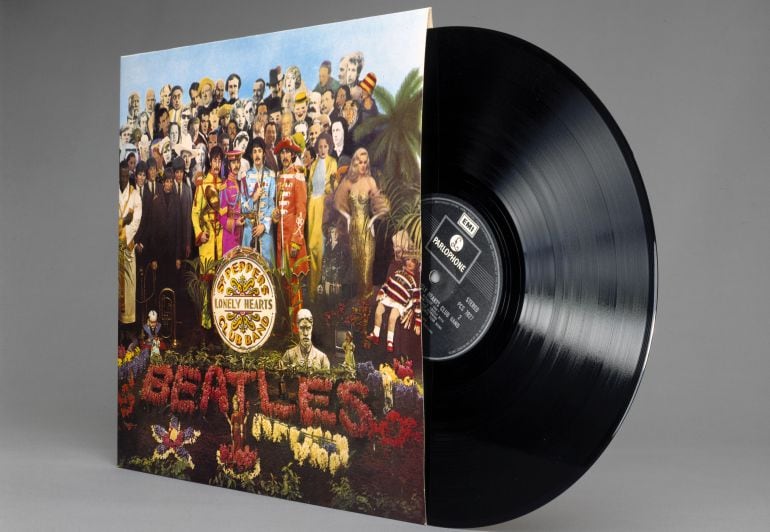 Portada del Sgt. Peppers, uno de los discos que ya forman parte de la historia de la música.