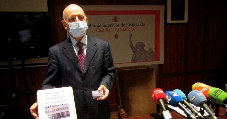 Vicente Rouco en la presentación de la Memoria Judicial