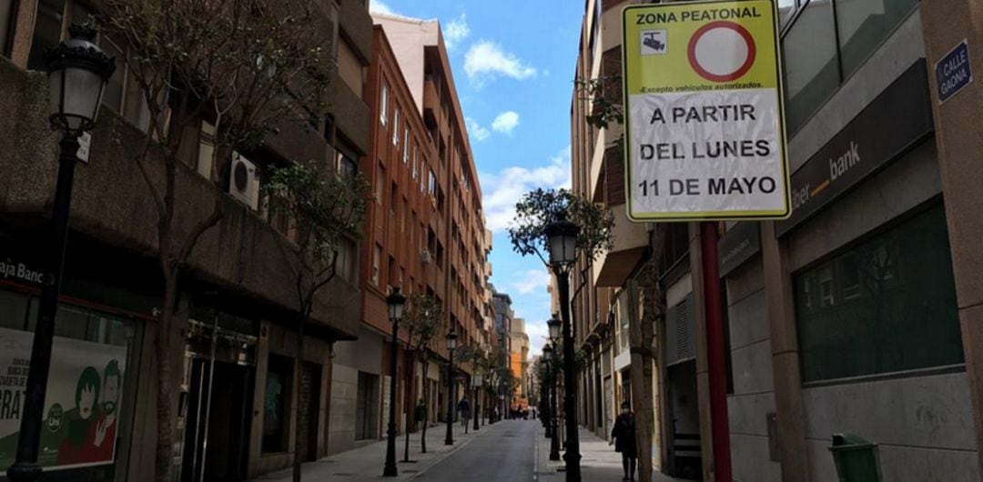 La calle Gaona es peatonal desde este lunes