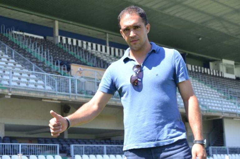 El central del CD Castellón ha regresado a los entrenamientos con optimismo