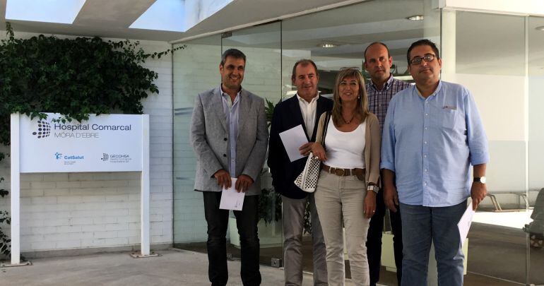 Representants de les comarques de la Ribera, la Terra Alta i el Priorat. 