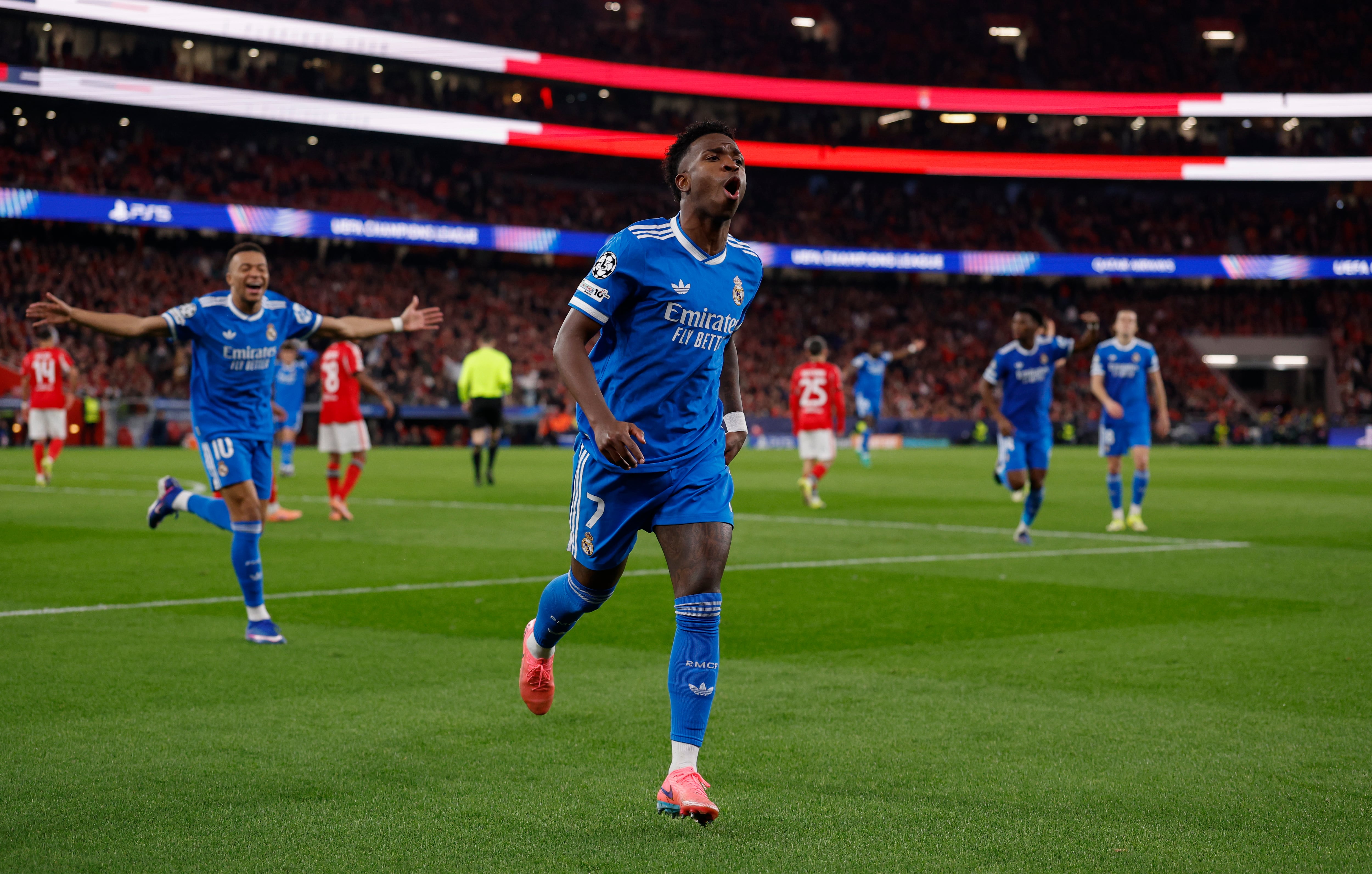 SL Benfica v Real Madrid C.F. - UEFA Champions League 2025/26 League Knockout Play-off First Leg. (Photo by Maria Jimenez/Real Madrid via Getty Images)