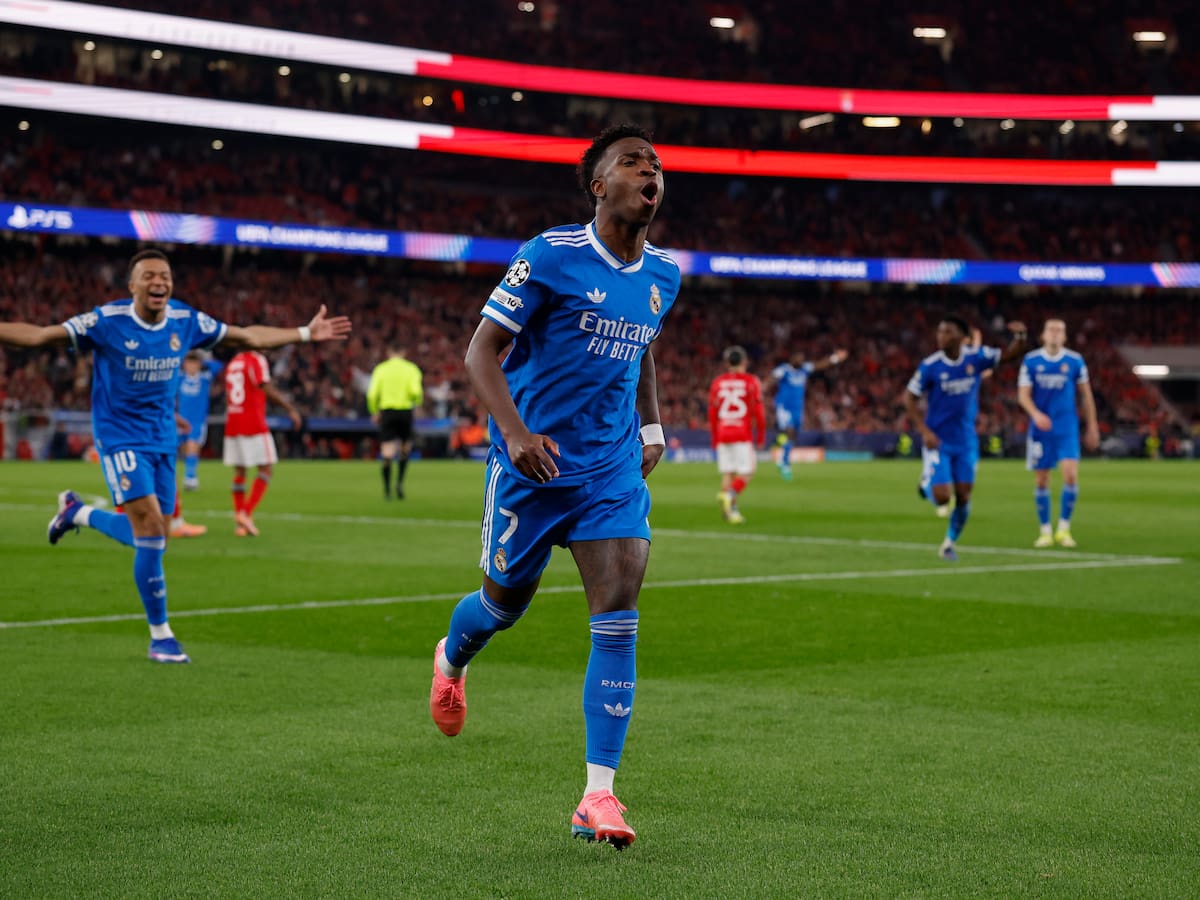 El factor al que se agarra el Real Madrid sin Mbappé para eliminar al City: "Coincide con el mejor momento de la temporada de Vinicius"