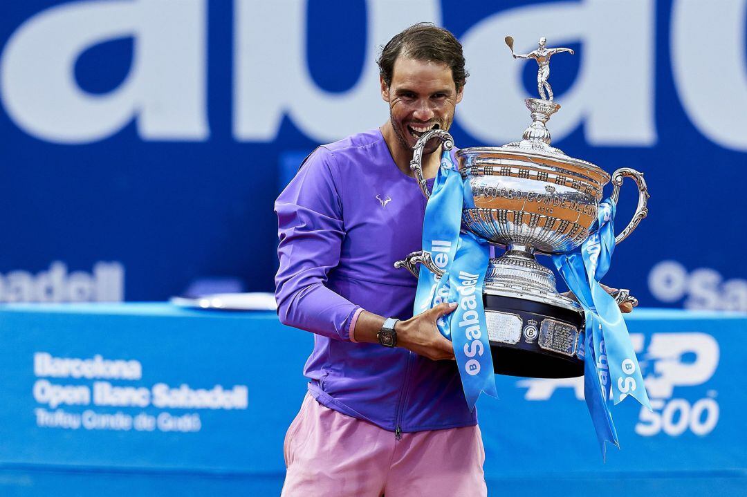 .BARCELONA, SPAIN - APRIL 25: Rafael Nadal of Spain ATP Barcelona Open Banc Sabadell at the Real Club de Tenis Barcelona on April 25, 2021 in Barcelona, Spain. (Photo by Pedro Salado/Quality Sport Images) PEDRO SALADO
25/04/2021