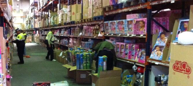 Joguines intervingudes per la Guàrdia Urbana de Barcelona