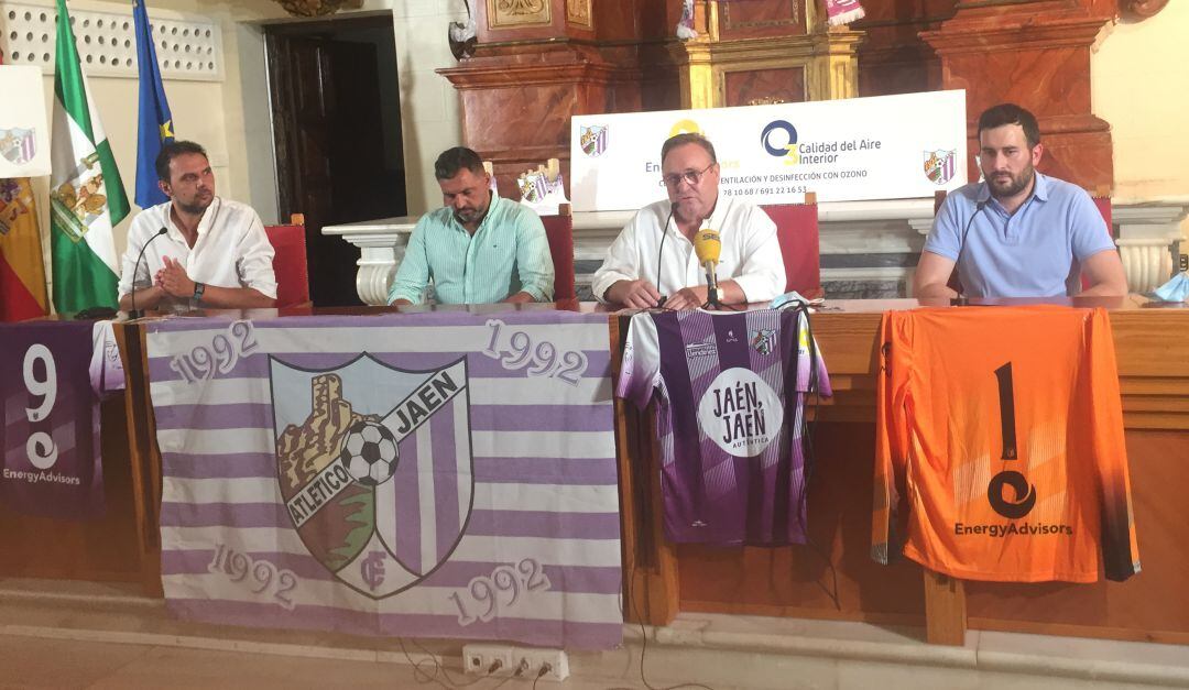 Presentación de las novedades de la próxima temporada del Atlético Jaén.