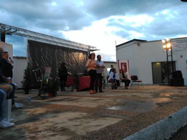 Maria Felicidad Pérez Carrasco, campeona nacional de bolo andaluz animó a todos a practicar este deporte