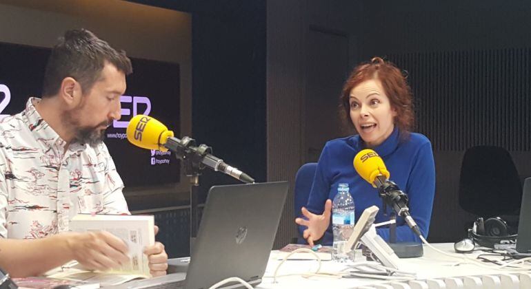 Mar Abad en los estudios de la SER