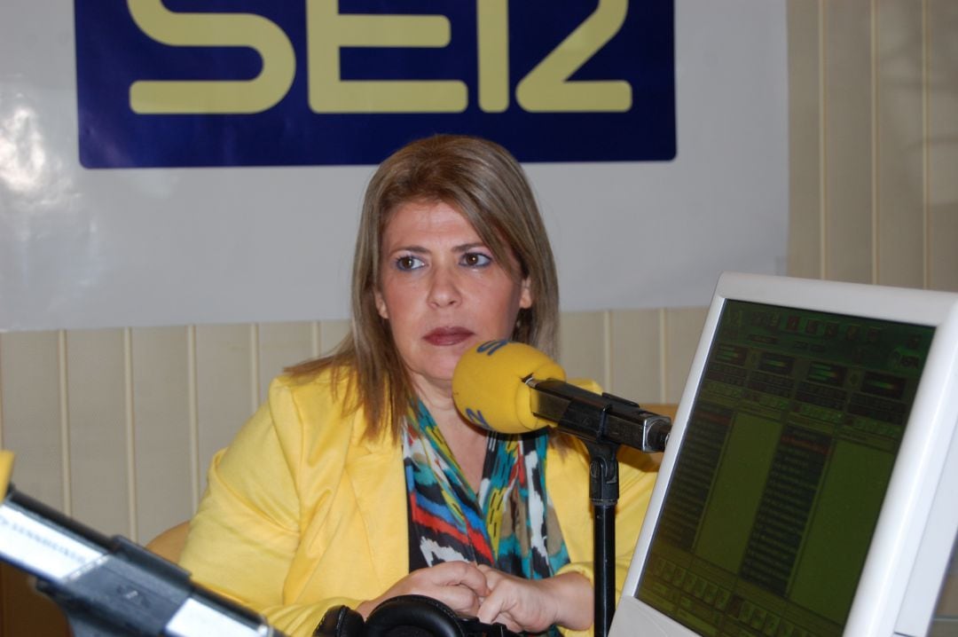 Mamen Sánchez, alcaldesa de Jerez en los estudios de la SER
