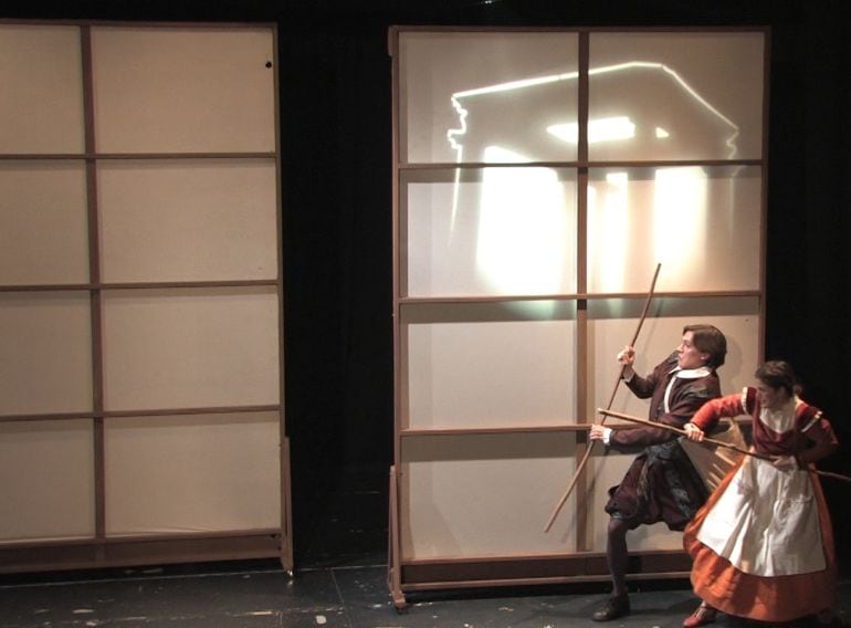 Imagen de la representación teatral "Para siempre, siempre, siempre"