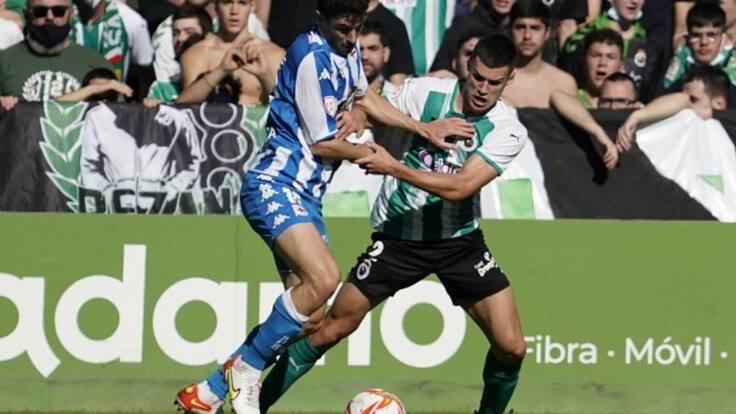 Declaraciones de Álvaro Mantilla tras el Racing 1-2 Leioa