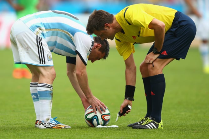 El &#039;Spray&#039; ya se usó durante el Mundial de fútbol