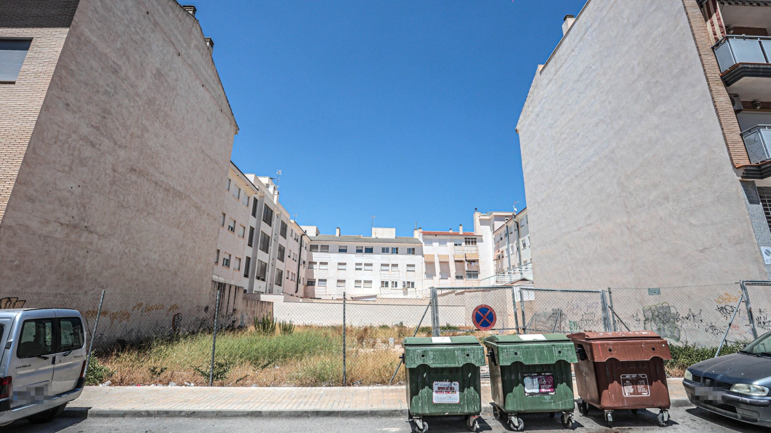 El solar podría acoger una treintena de viviendas