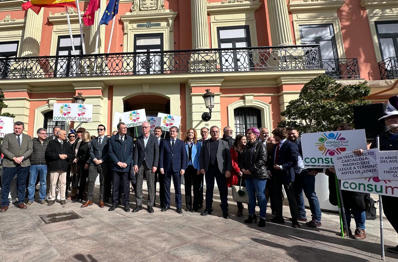 Reclaman la reapertura urgente de la histórica línea ferroviaria Cartagena – Murcia – Albacete