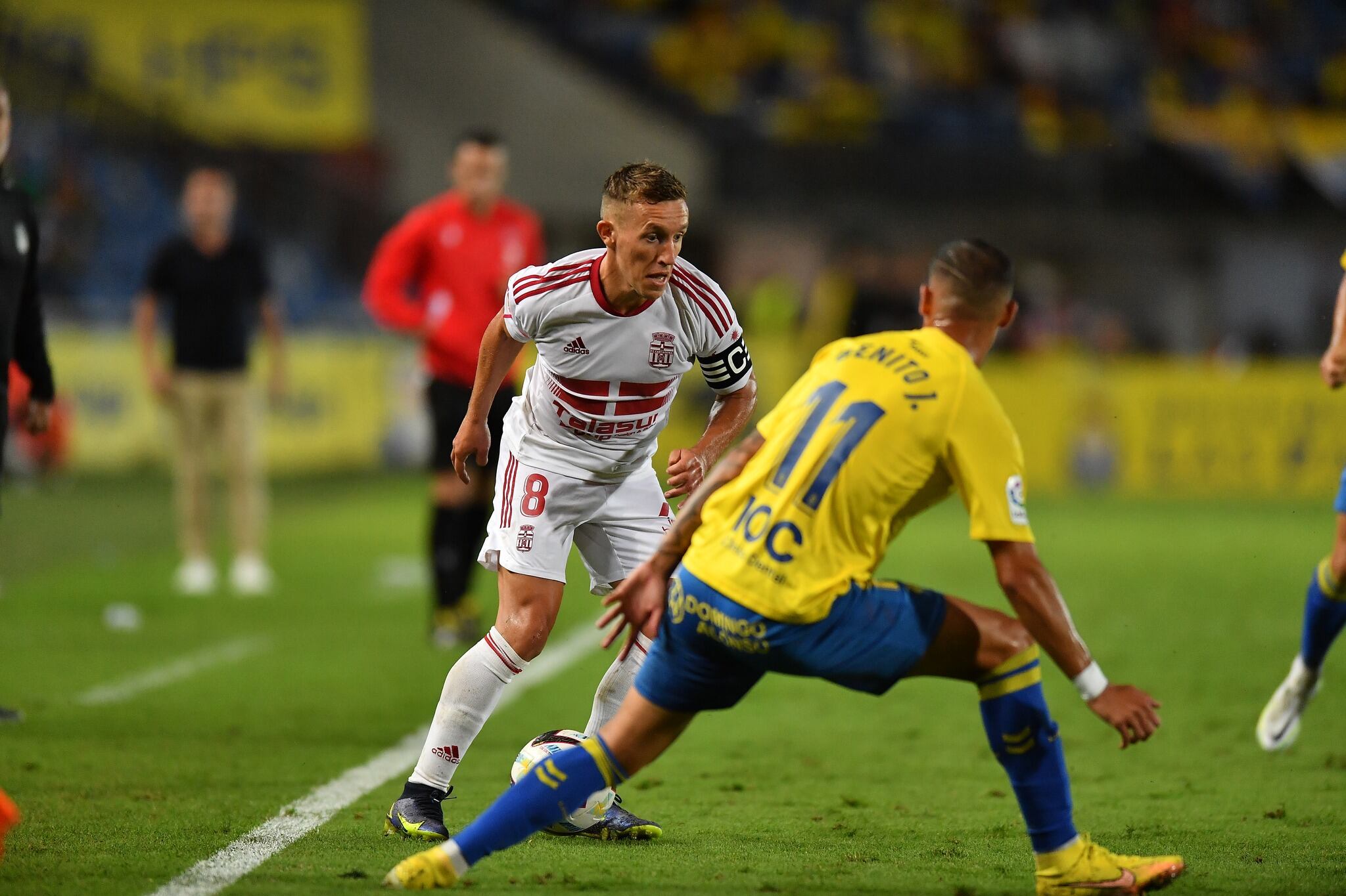 De Blasis, que cumplirá su partido número 100 con el Efesé, durante el partido de la primera vuelta