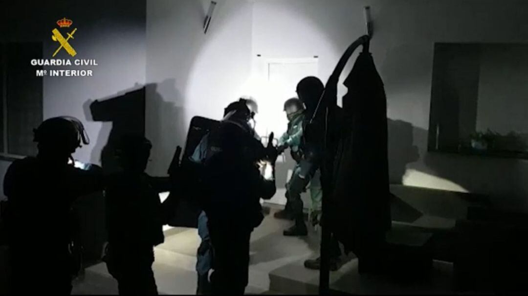 Un momento de la intervención.