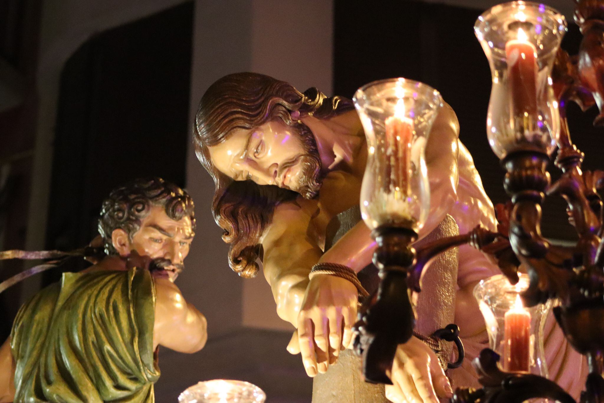 Vía Crucis procesional de la Flagelación 2024 en Logroño